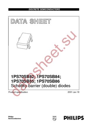 1PS70SB82 T/R datasheet  
